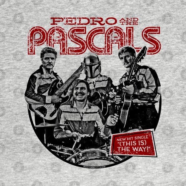 Pedro Pascal Retro Band Shirt (Pedro and the Pascals) by UselessRob